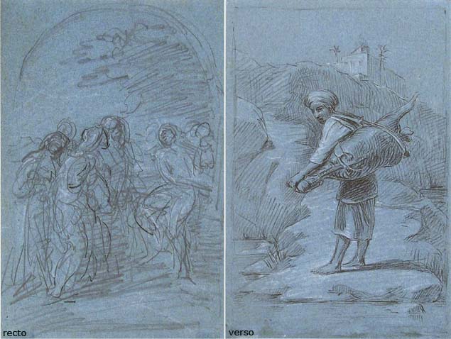 Piccio, a group of figures
